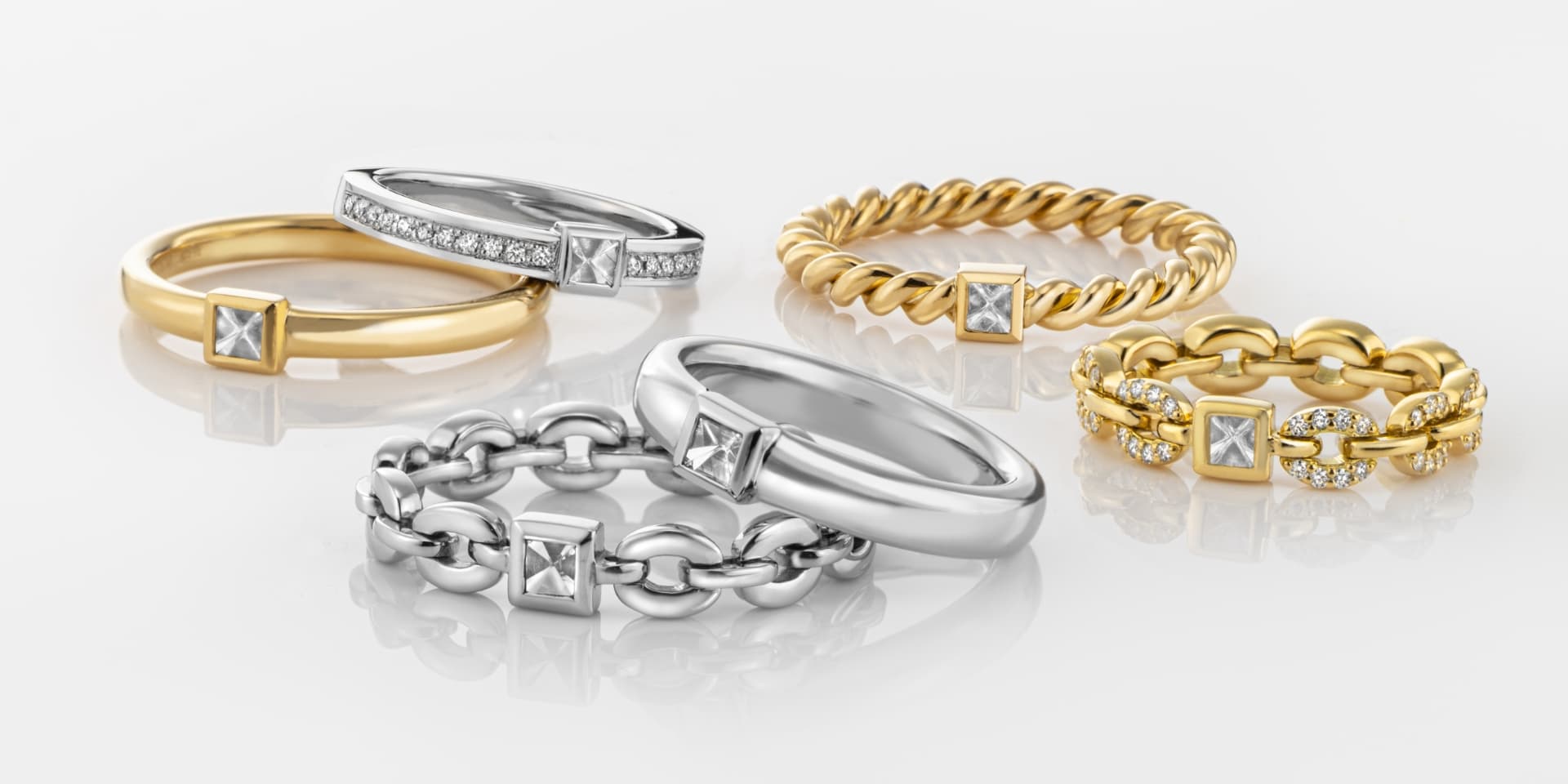 Rings that capture the essence of your love.